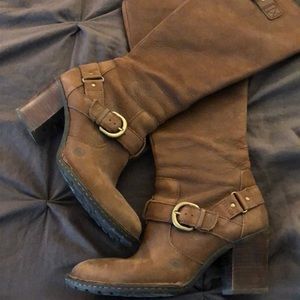 Born Brown Leather Boots